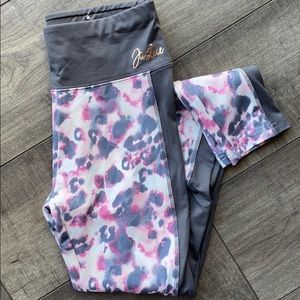 Justice Active animal print leggings